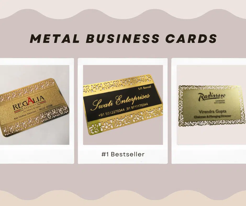 Read more about the article Elevate Your Professional Image with Custom Metal Business Cards